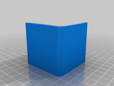 Custom Corner Foot with screw mount