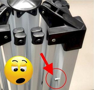 Pop-Up Gazebo folding tent repair fixing bolt pin sliding bracket / Faltpavillion Reparatur Rastbolzen Verrieglung Riegelbolzen Bolzen