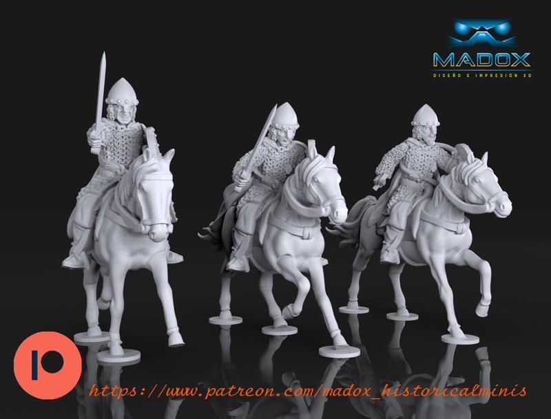 Early crusade mounted knights