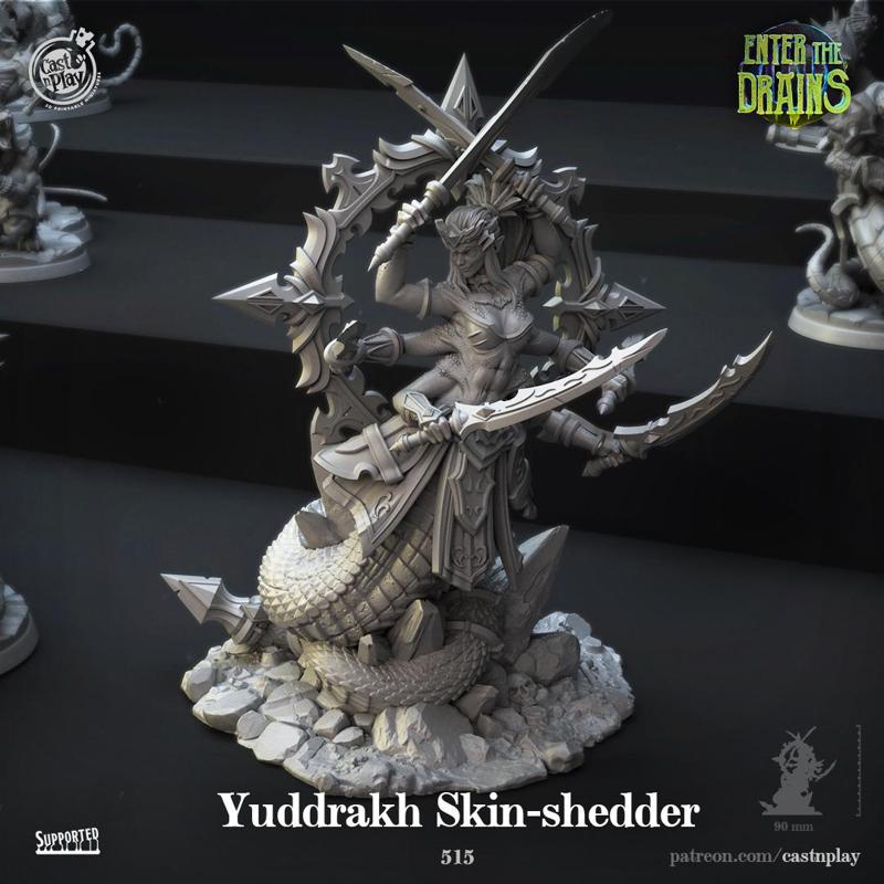 Yuddrakh Skin-Shedder (Pre-Supported)