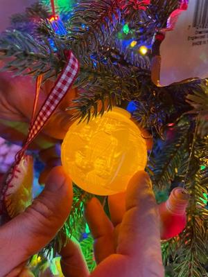 Star Trek Lithophane Ornament
