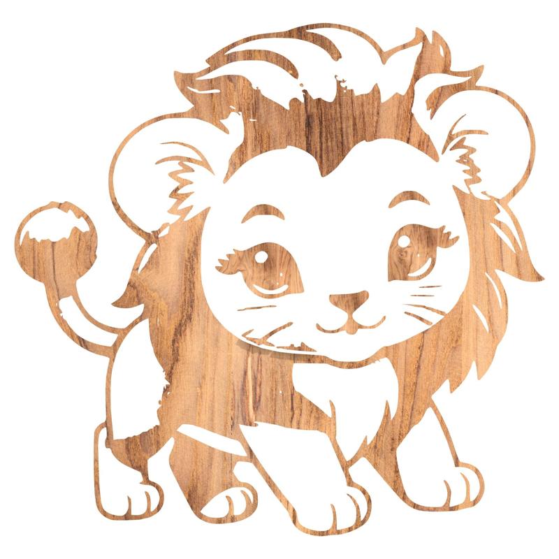 Cute Lion Home Decor Wall Art No.7
