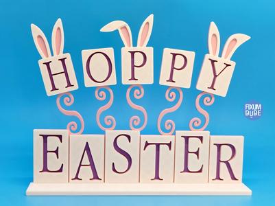 Hoppy Easter Decoration