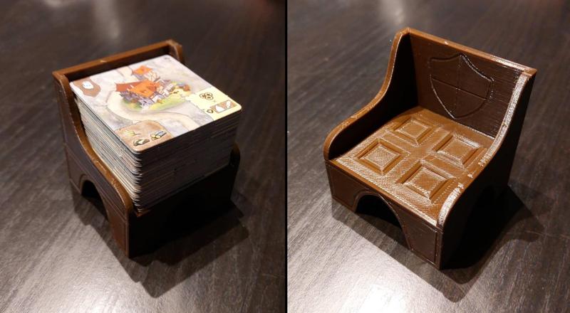 Dva bratři - trůn - držák dílků