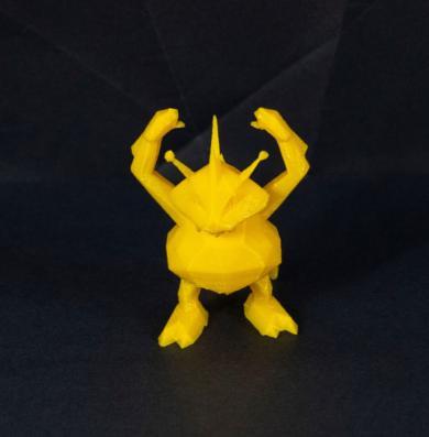 Electabuzz Low Poly Pokemon