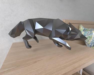 Red Fox Lowpoly