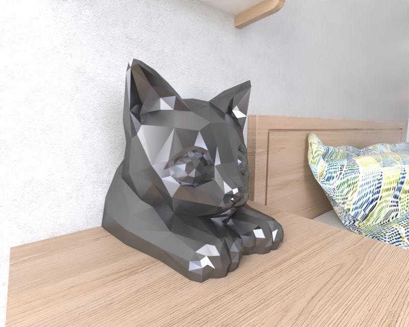 Cat Lowpoly