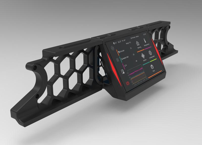 Waveshare 4.3" HDMI USB-Touch, Version B screen housing Voron 2.4
