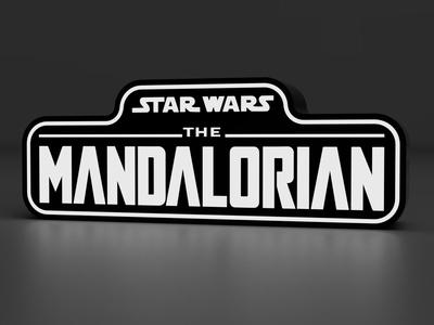 Star Wars: The Mandalorian LED LightBox (StarWars)
