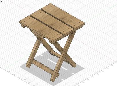 OPITEC Klapphocker