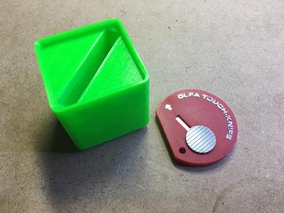 Gridfinity Storage For Olfa Touch Knife