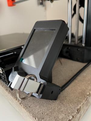 Prusa MINI+ Display USB Mod with back cover support