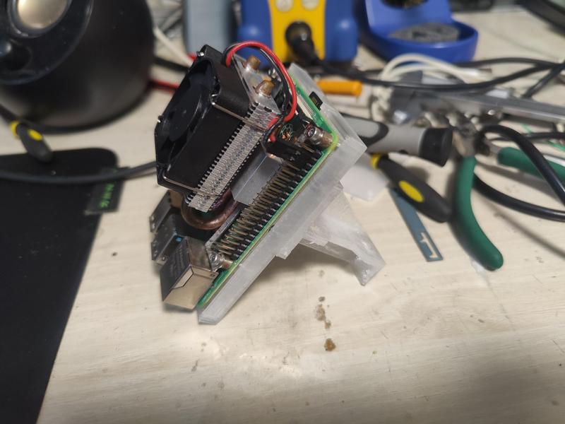 Raspberry Pi4 stepper motor mount for Ender 3 S1