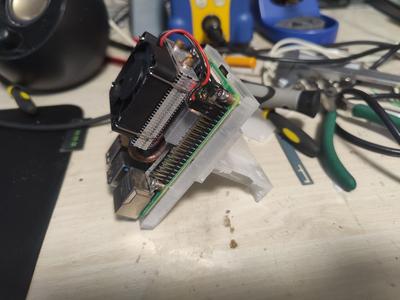 Raspberry Pi4 stepper motor mount for Ender 3 S1