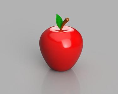 An Apple - Single and Multi-Material