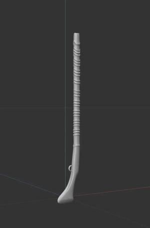 RIFL OLD GAME WEAPON