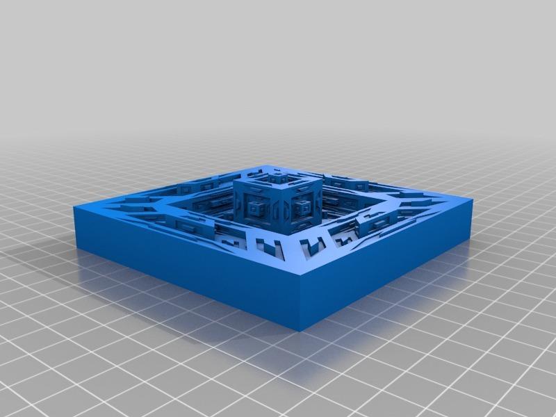 Customizable Strange 3D Line Fractal