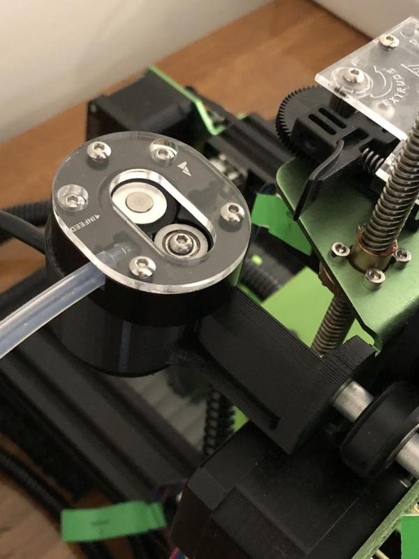 Tevo Tornado Palette + scroll wheel bracket