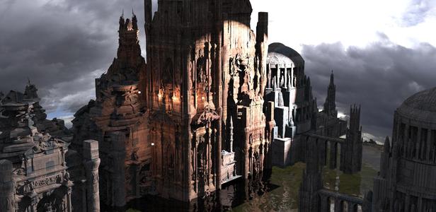Fantasy Art Deco New York Kit bash extended