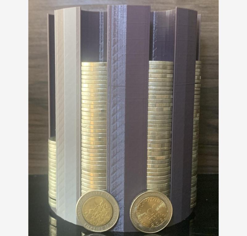 500 Coin Colombian Organizer