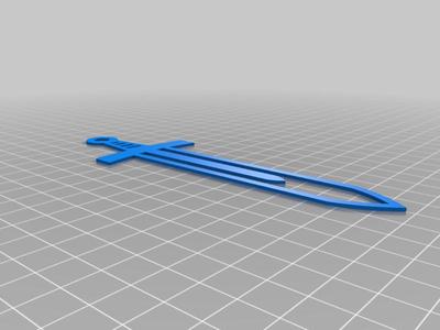 Sword bookmarker