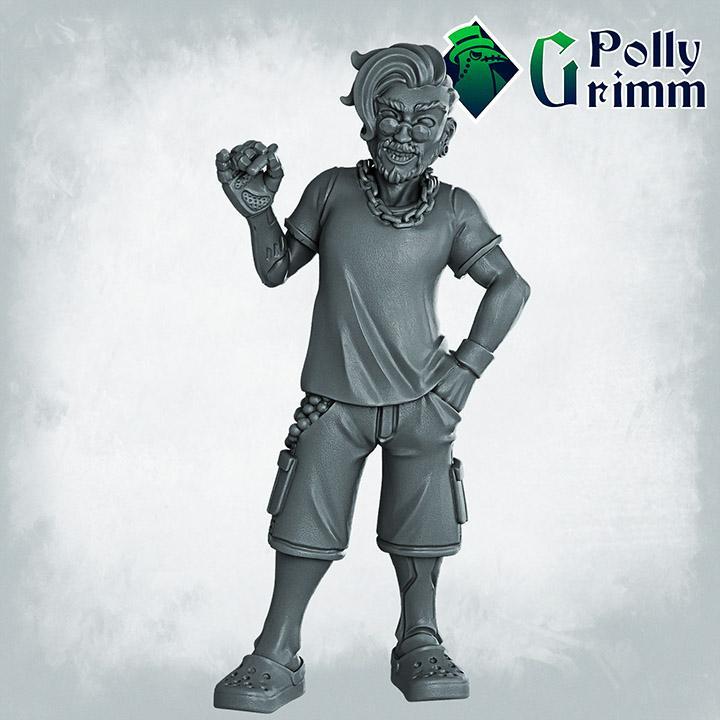 Neon Shadows, cyberpunk set. Funny Boy, dealer and your best friend for the right price. 