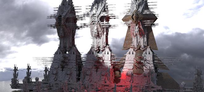 Ramesses Great pyramid under construction 5