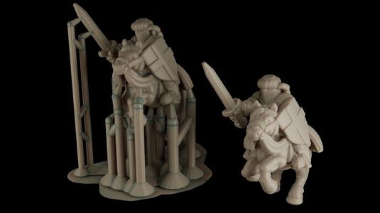 Knight Captain 10mm Hero