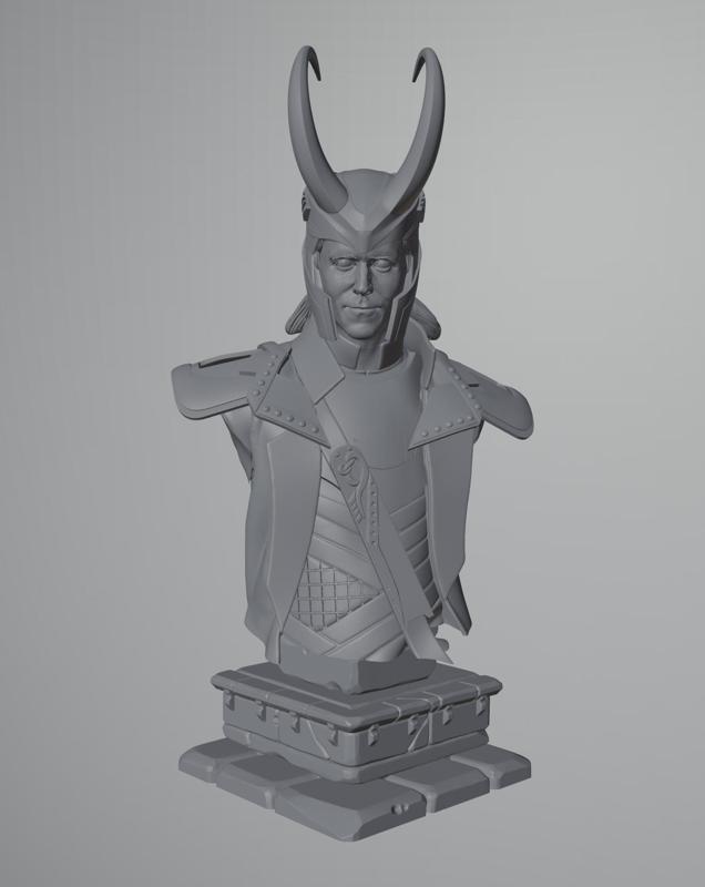 Loki Bust