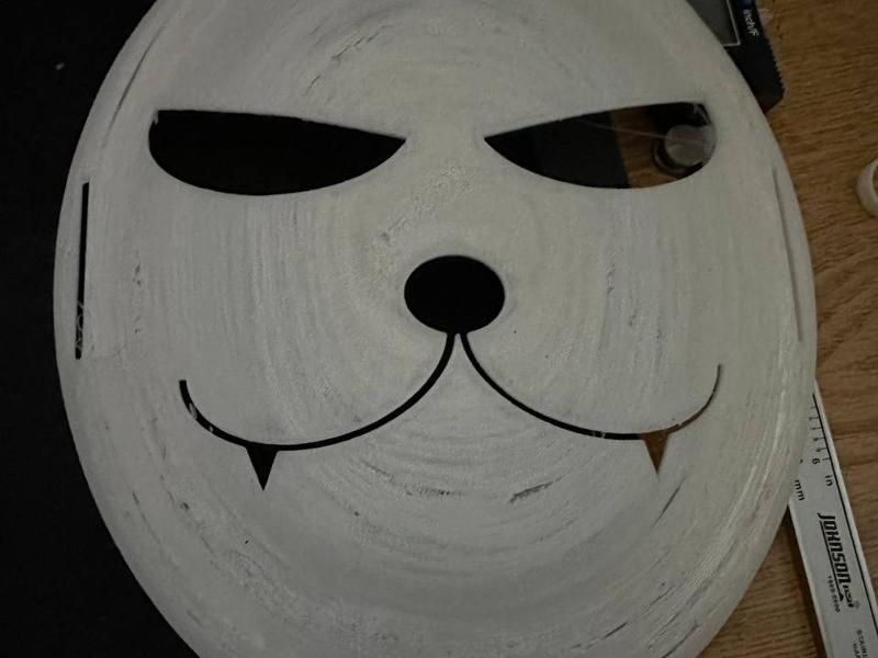 Grinning Cat Mask