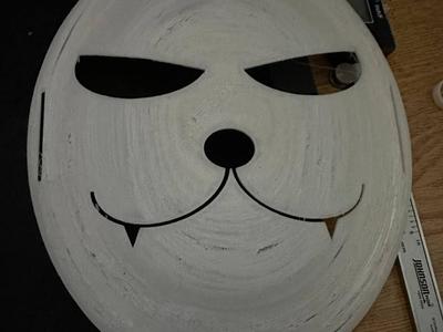 Grinning Cat Mask