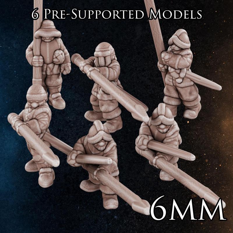 6mm - Pikemen - English Civil War - Pike & Shot