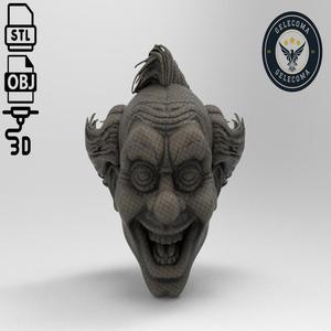 Clown Mask 3D Print Model