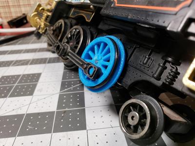 New Bright Train Wheels