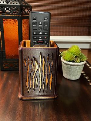 Tiger Stripe Remote Holder