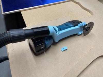 Dust extraction nozzle for Makita multitool (DTM50Z)