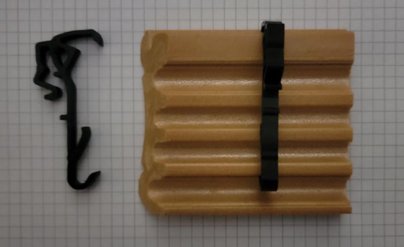 Valance Clips for Hunter-Douglas Venetian Blinds Header