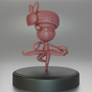 648- Meloetta Pirouette Pokemon Figure