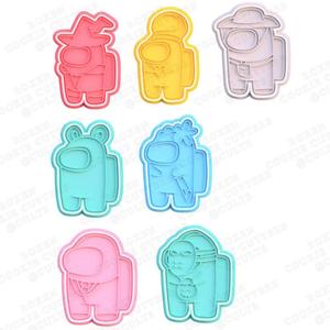Among Us cookie cutter set of 7