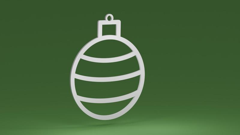 Christmas Bauble 11 (Christmas tree ornament)