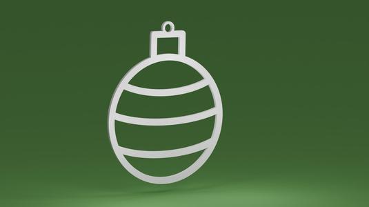 Christmas Bauble 11 (Christmas tree ornament)