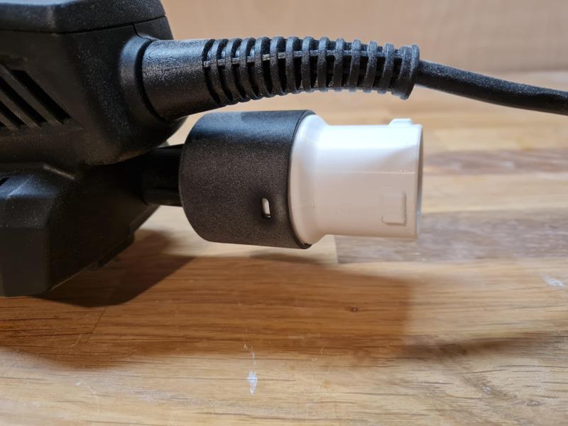 osVAC vacuum adapter for Menzer ETS 150 orbital sander