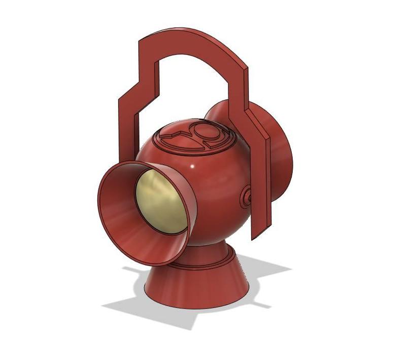 Red Lantern Container