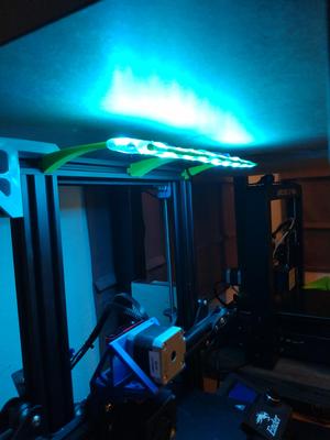 Lightbar for Creality Ender styled 3d printers