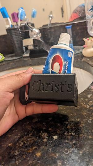 Put my name on it
