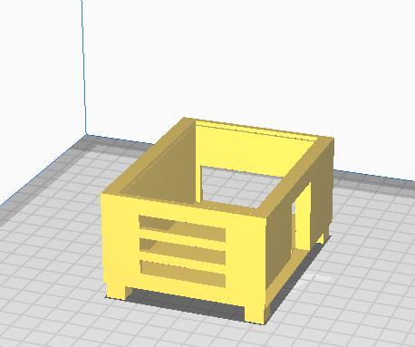 Raspberry Pi pc case (Work in progress)
