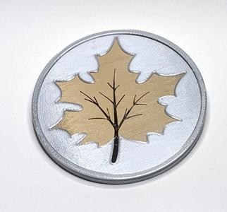 Maple Leaf Coaster