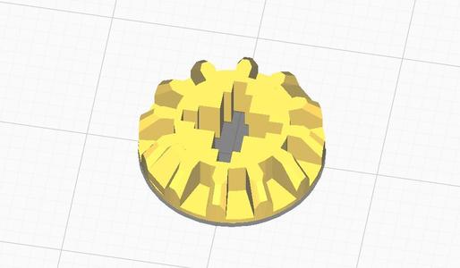 Bevel gear lego with 2 full tooth