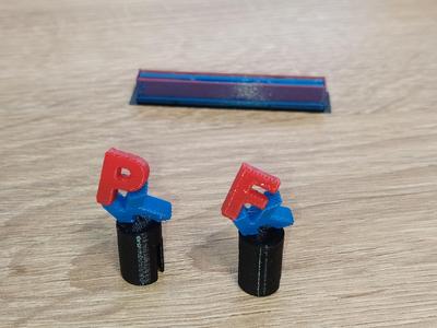Pencil Topper PK/FK colored