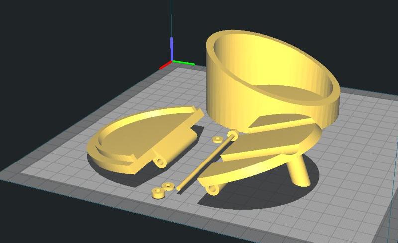 Closable Ashtray